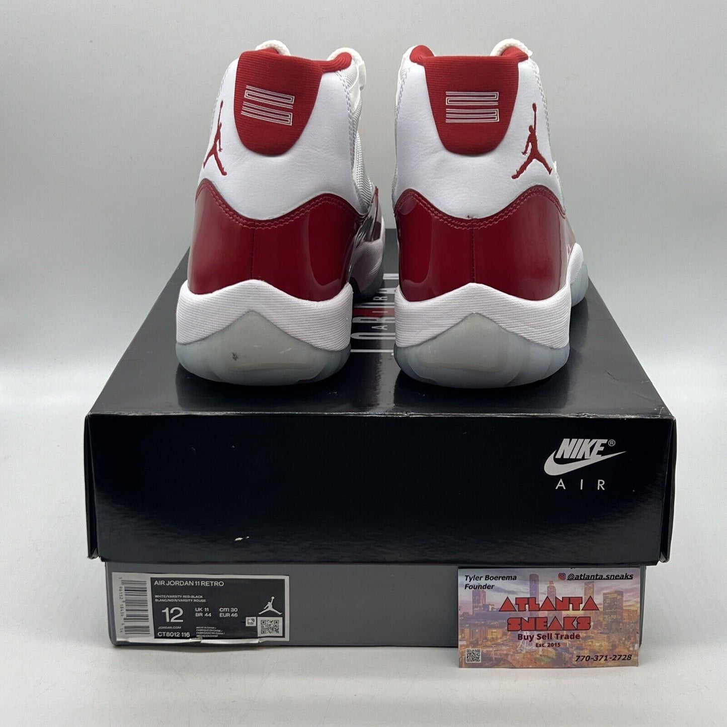 Size 12 - Jordan 11 Retro High Cherry Brand New Og All