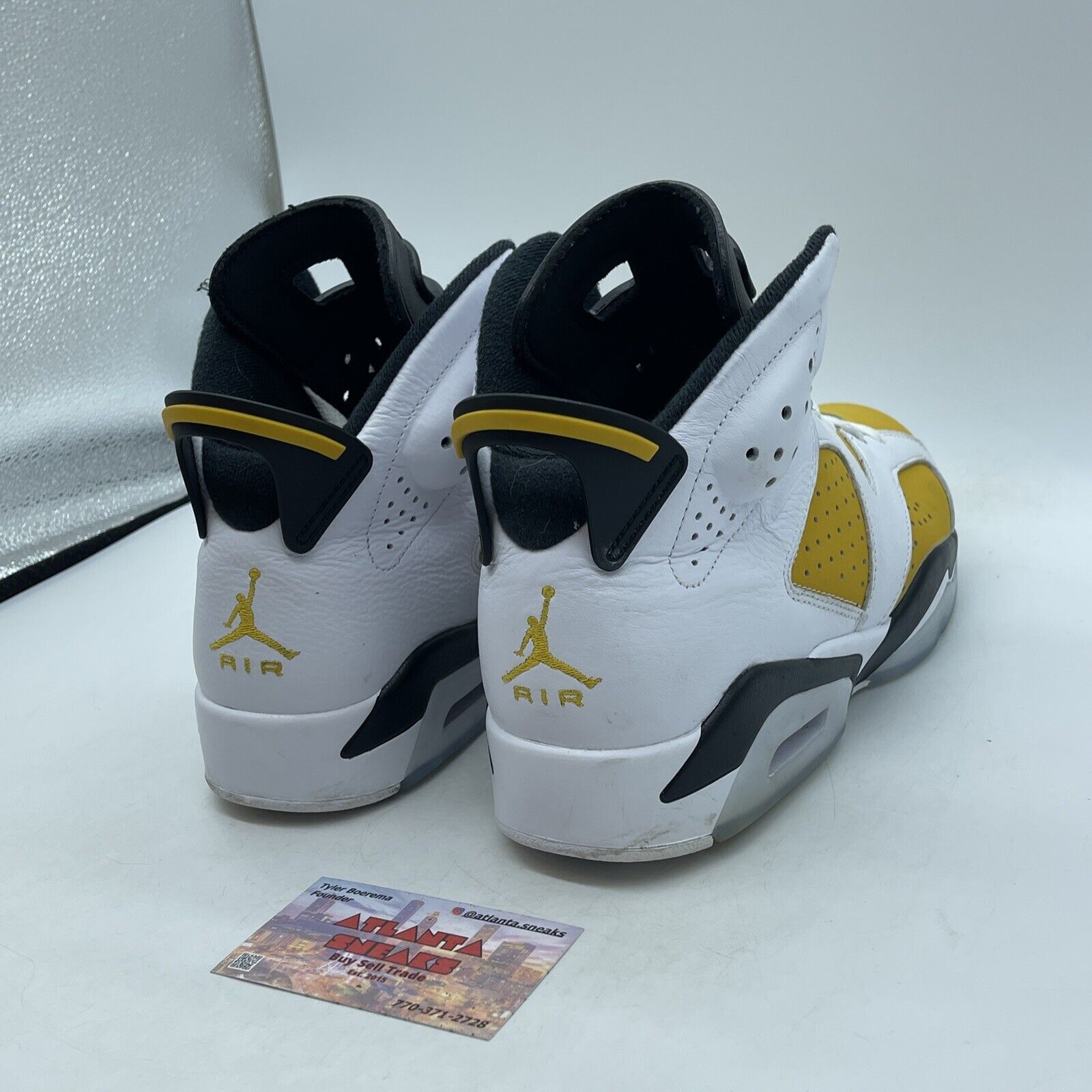 Size 10 - Air Jordan 6 Retro Yellow Ochre Suede White Leather (CT8529-170)