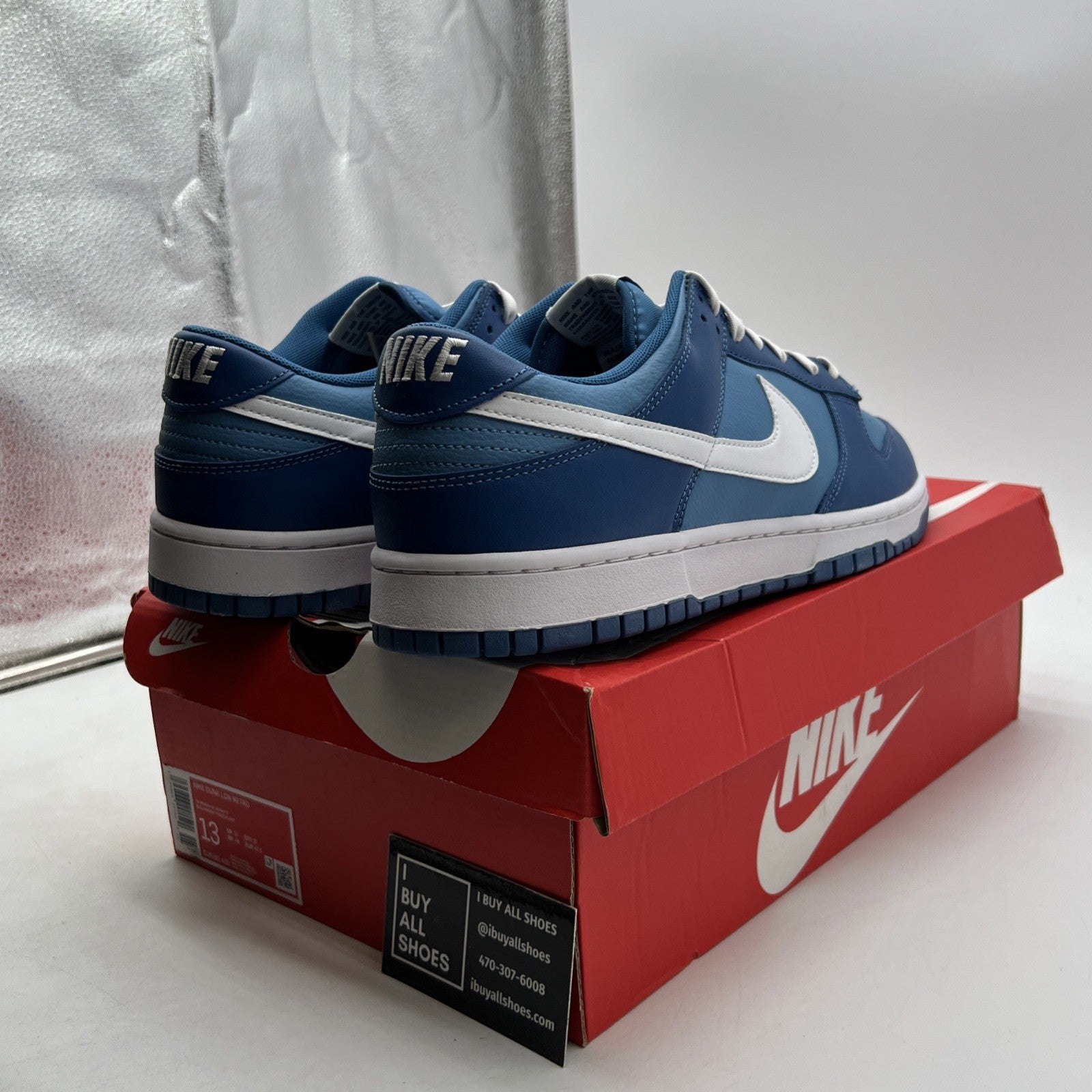 Size 13 - Nike Dunk Low Dark Marina Blue (DJ6188-400)
