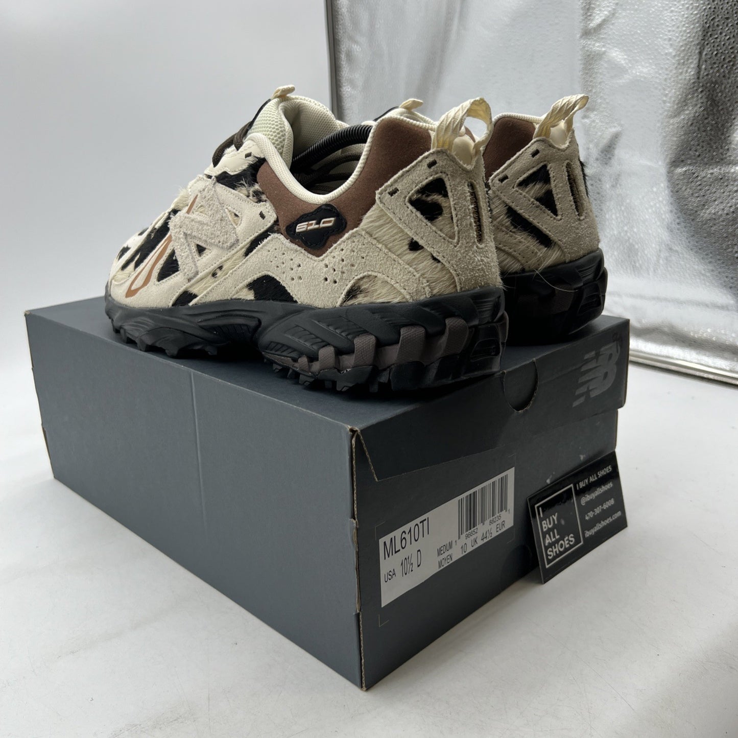 Size 10.5 - New Balance 610v1 Cow Print (ML610TI)
