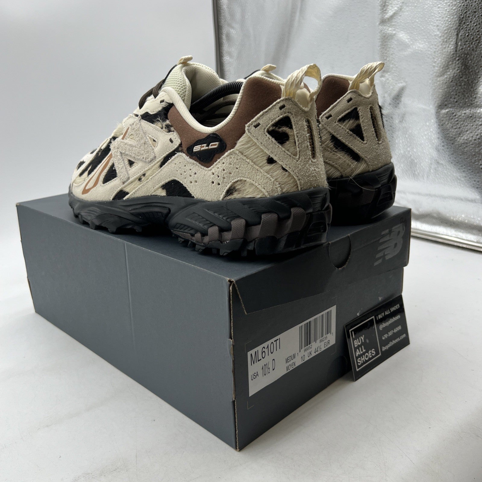 Size 10.5 - New Balance 610v1 Cow Print (ML610TI)