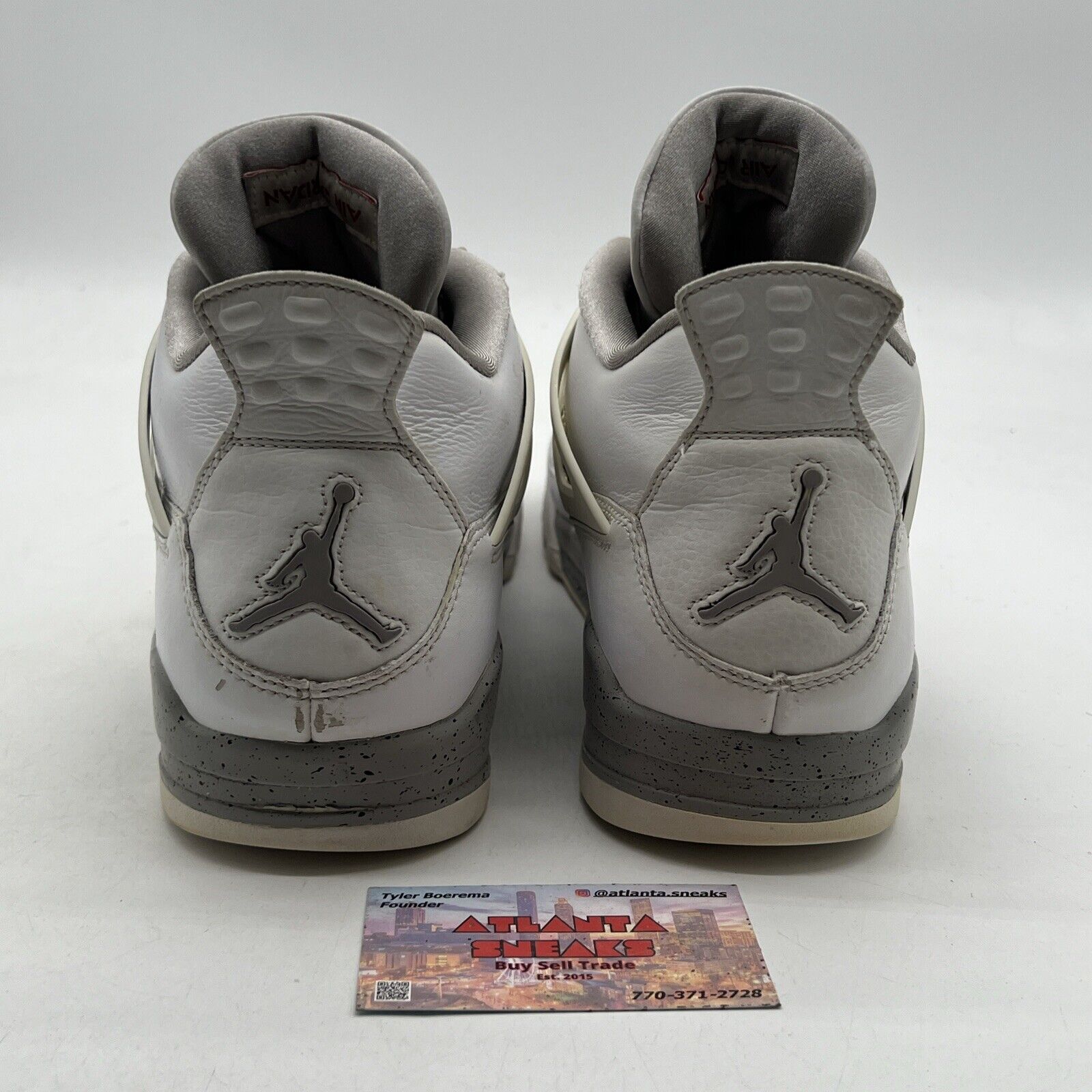 Size 12 - Air Jordan 4 Retro Mid White Oreo (CT8527-100)