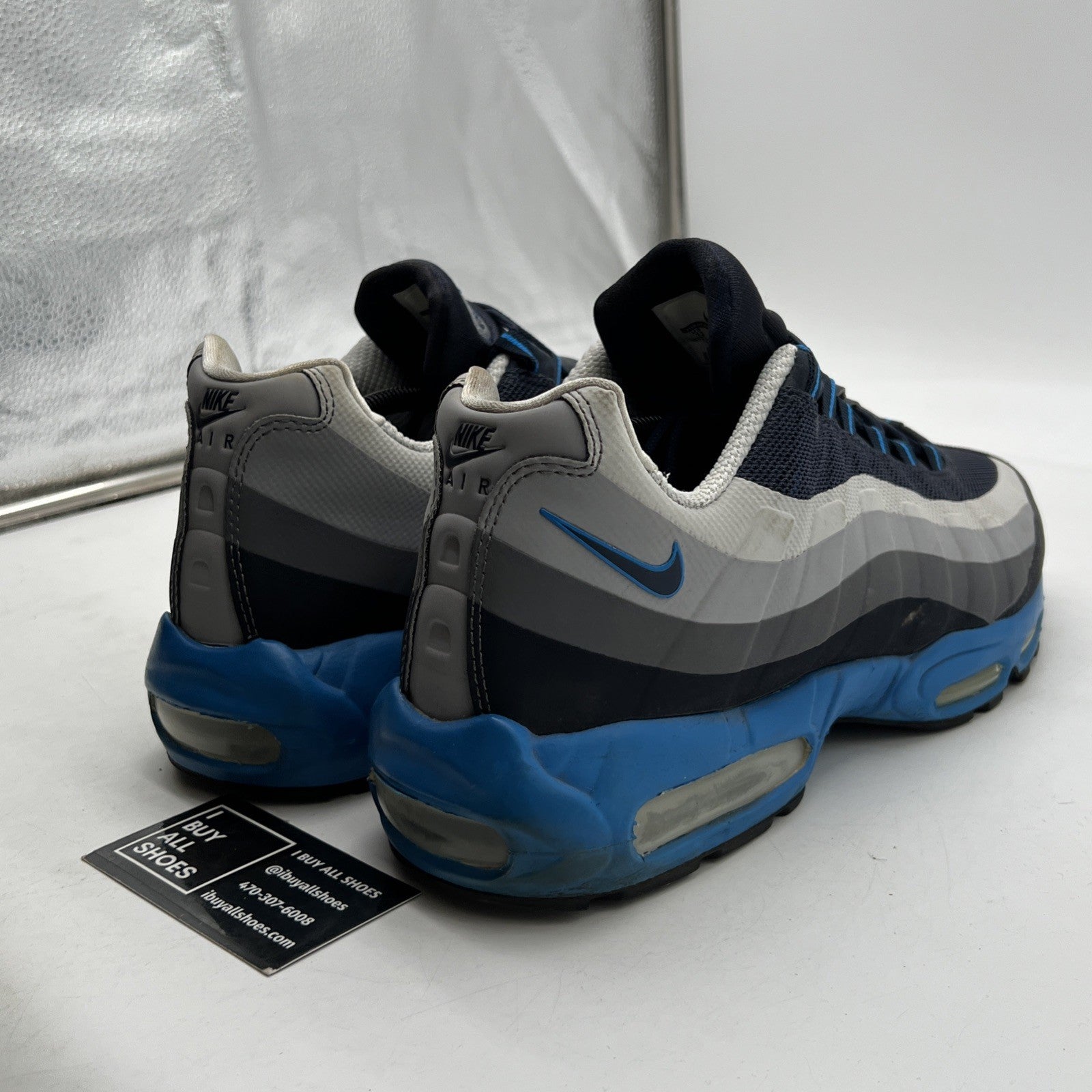 Size 13 - Nike Air Max 95 No Sew - Dark Obsidian (616190-004)