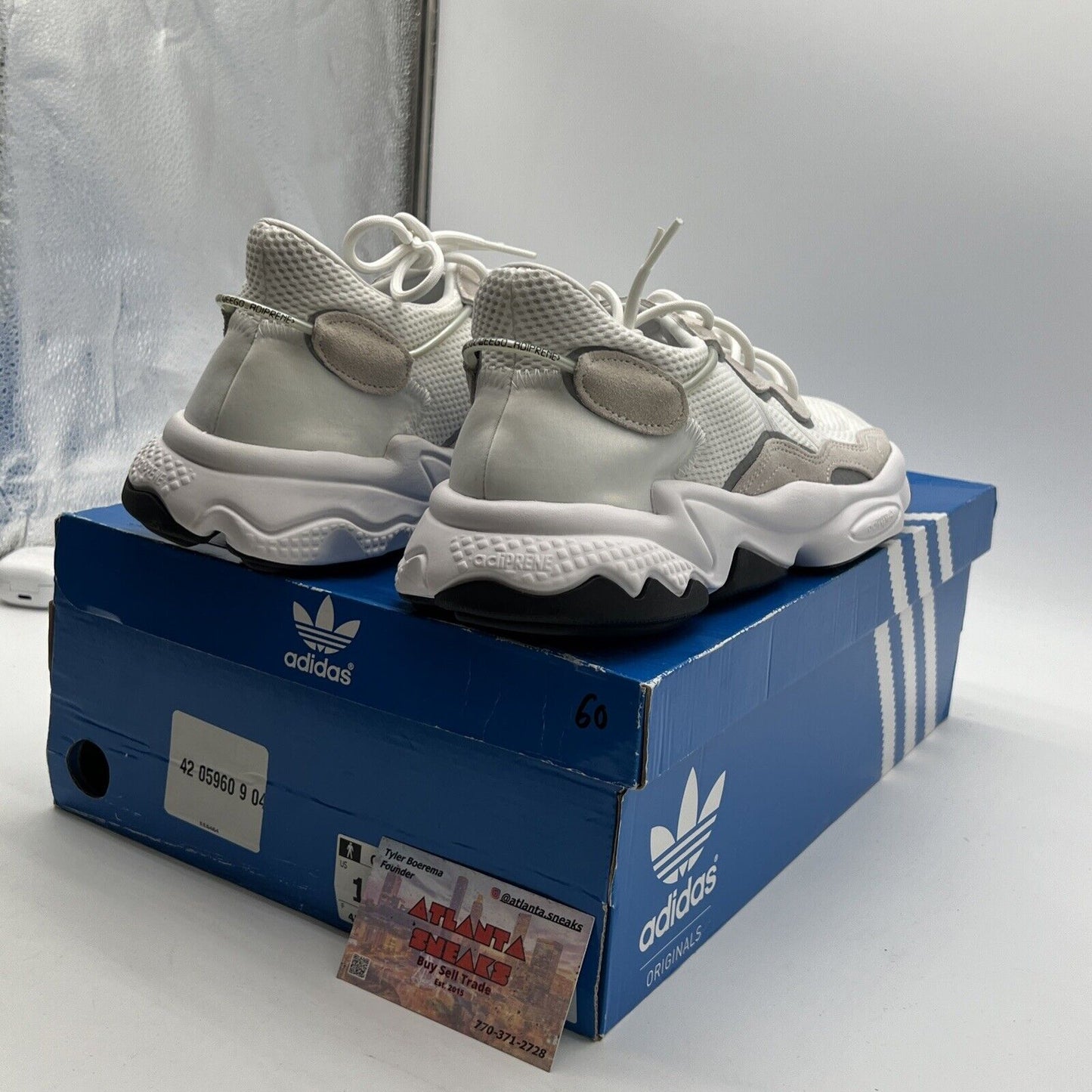 Size 11 - Adidas Ozweego Cloud White (EE6464)