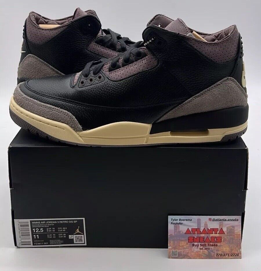 Size 12.5 - A Ma Maniére x Air Jordan 3 Retro While You Were Sleeping W