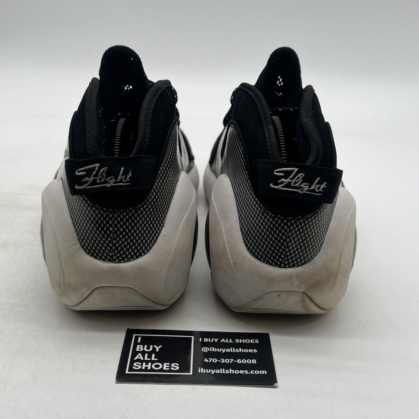 Size 10.5 - Nike Air Zoom Flight 95 Premium 2008 Black White (317810-011)