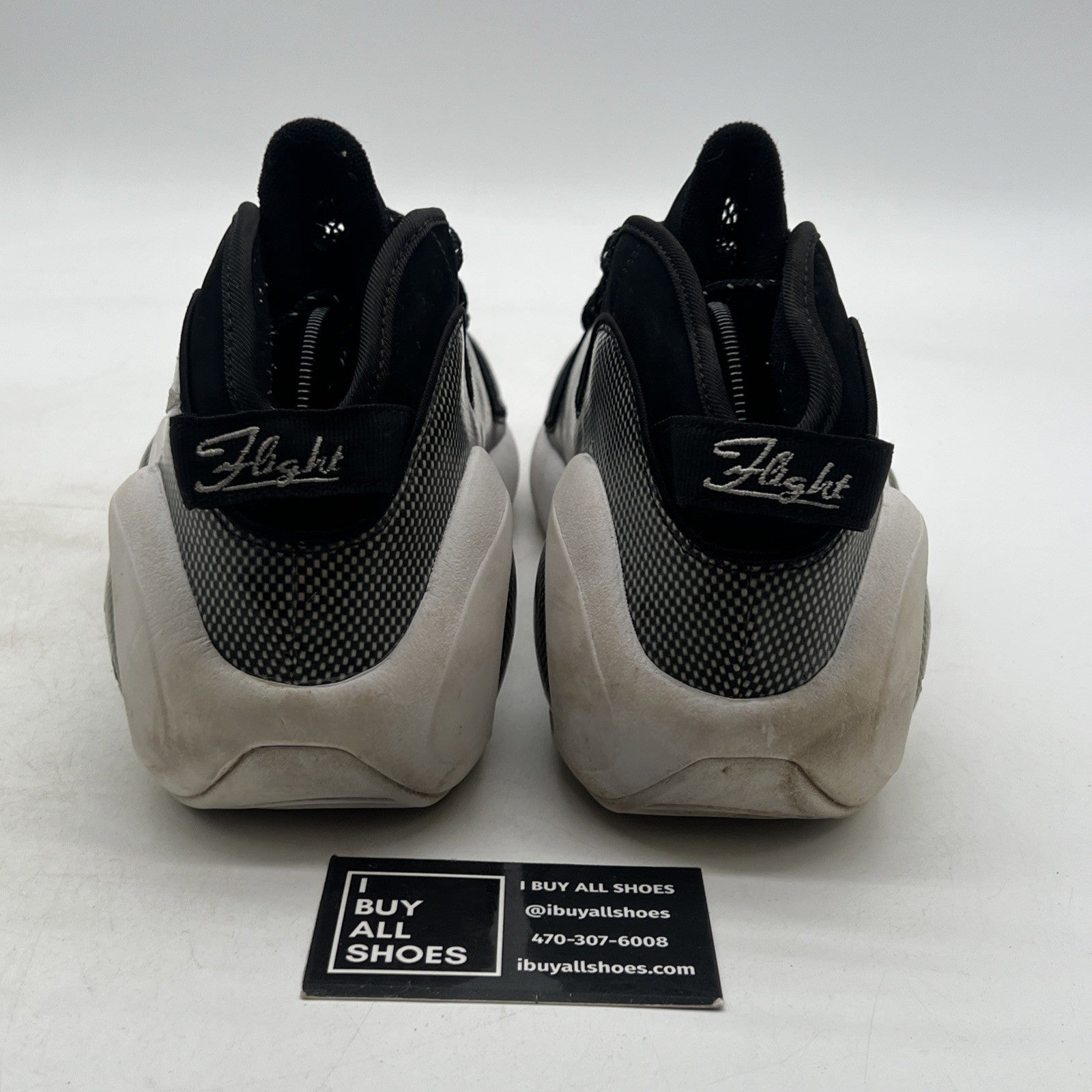 Size 10.5 - Nike Air Zoom Flight 95 Premium 2008 Black White (317810-011)