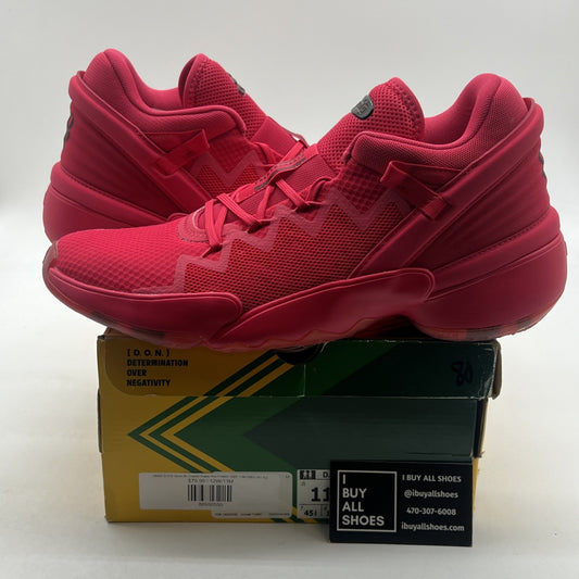 Size 11 - adidas Crayola x D.O.N. Issue #2 Power Pink (FV8961)
