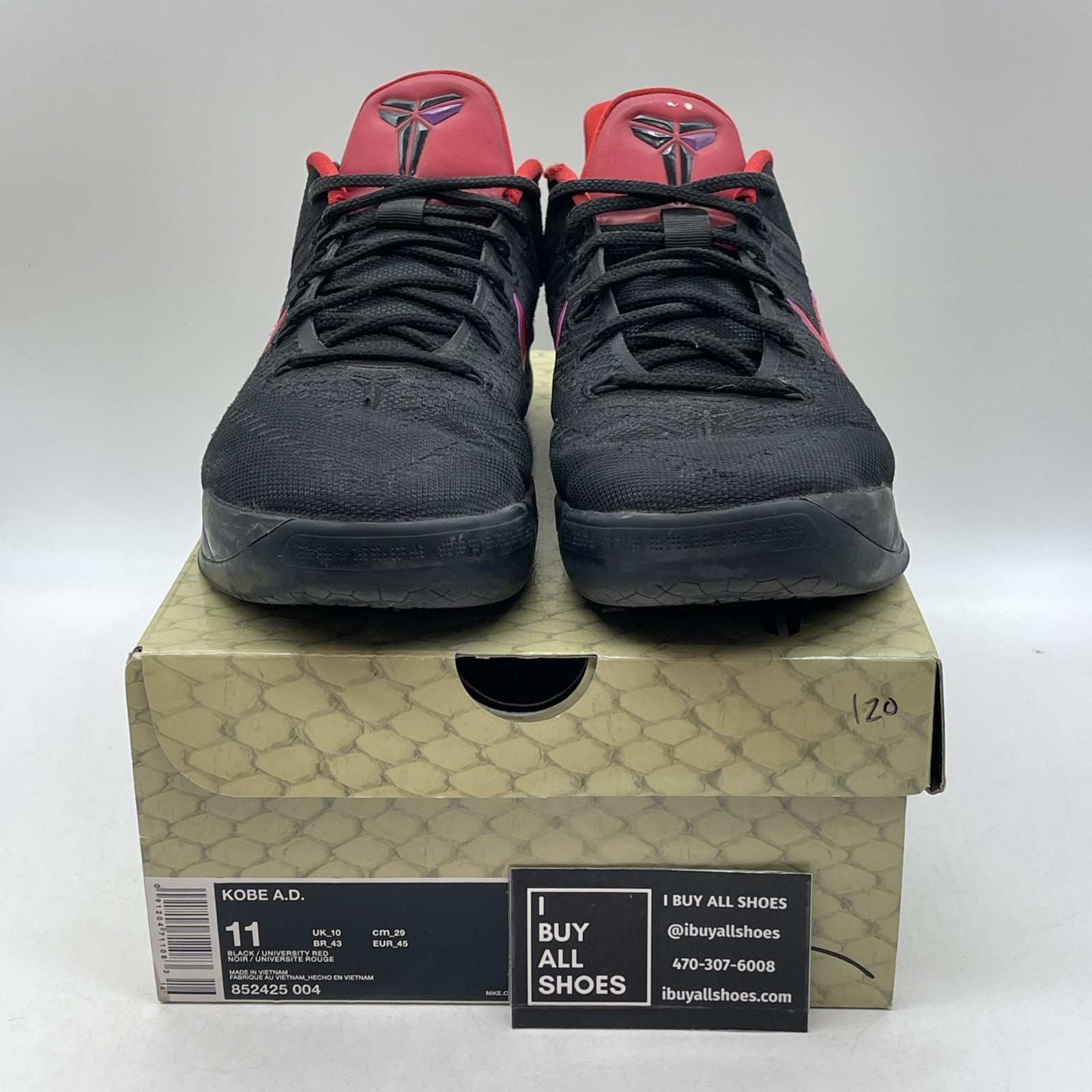 Size 11 - Nike Kobe A.D. Flip the Switch (852425-004)
