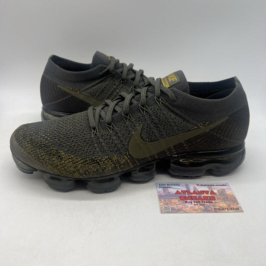 Size 12 - NikeLab Air VaporMax Midnight Fog Black Green (899473-004)