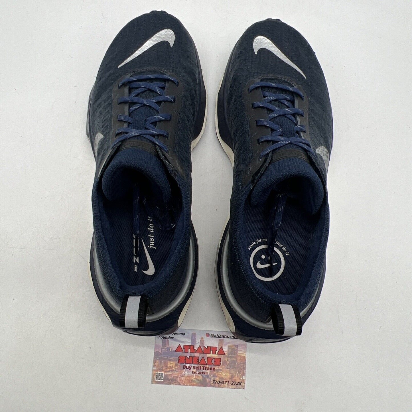 Size 10.5 - Nike ZoomX Invincible Run Flyknit 3 College Navy (DR2615-400)