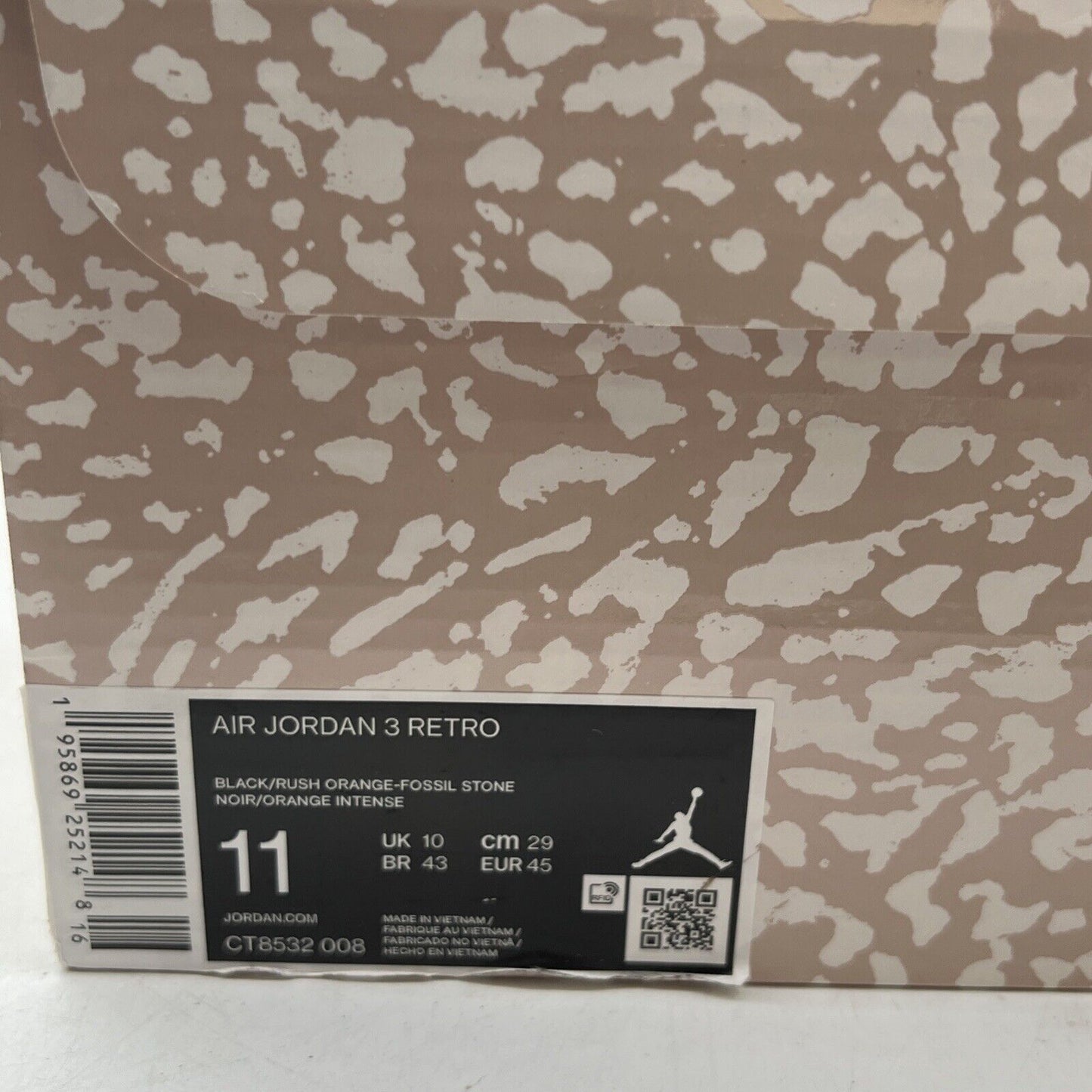 Size 11 - Jordan 3 Retro Mid Desert Elephant (CT8532-008)