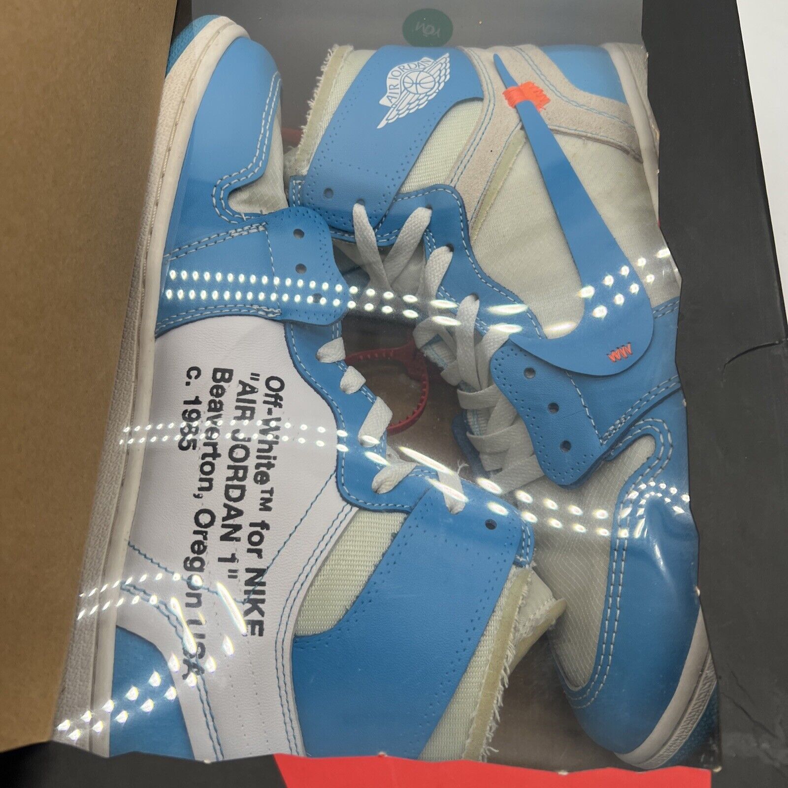 Size 11 - Air Jordan 1 Retro OG x Off-White High UNC (AQ0818-148)