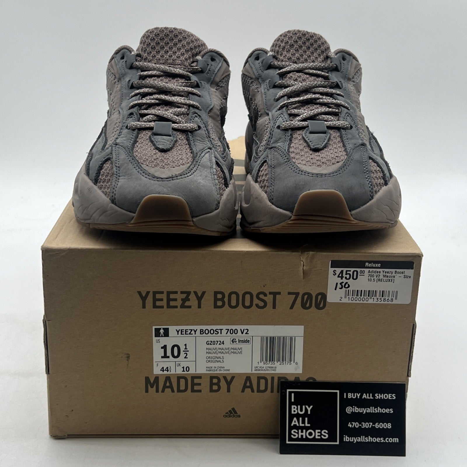 Size 10.5 - adidas Yeezy Boost 700 V2 Mauve (GZ0724)