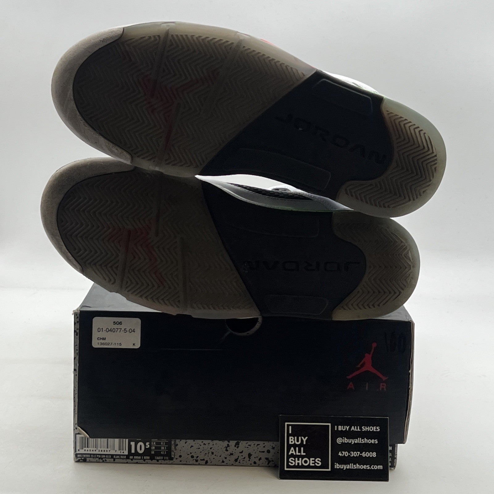 Size 10.5 - Air Jordan 5 Retro Pro Stars (136027-115)