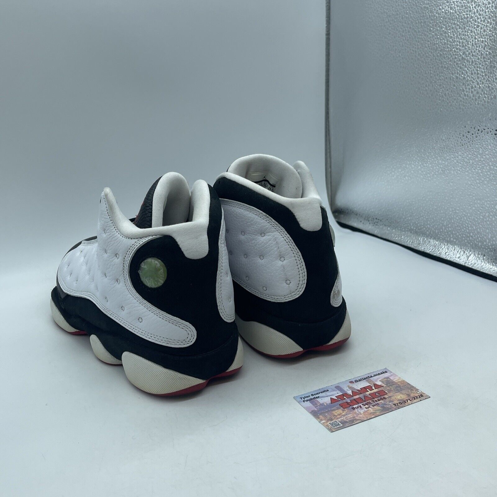 Size 10.5 - Jordan 13 Retro He Got Game White Black Leather Suede (414571-104)
