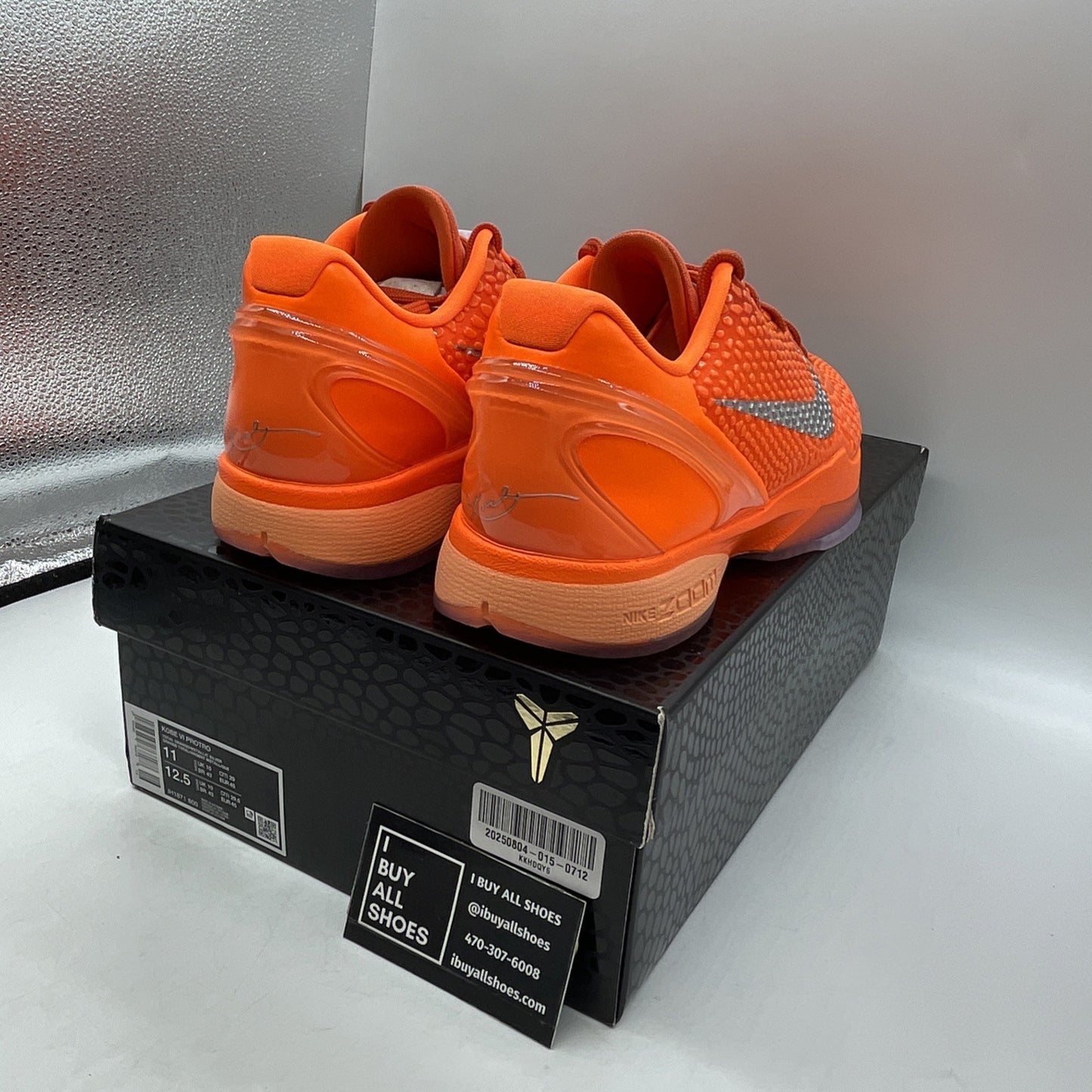 Size 11 - Nike Zoom Kobe 6 Protro Total Orange (IH1871-800)