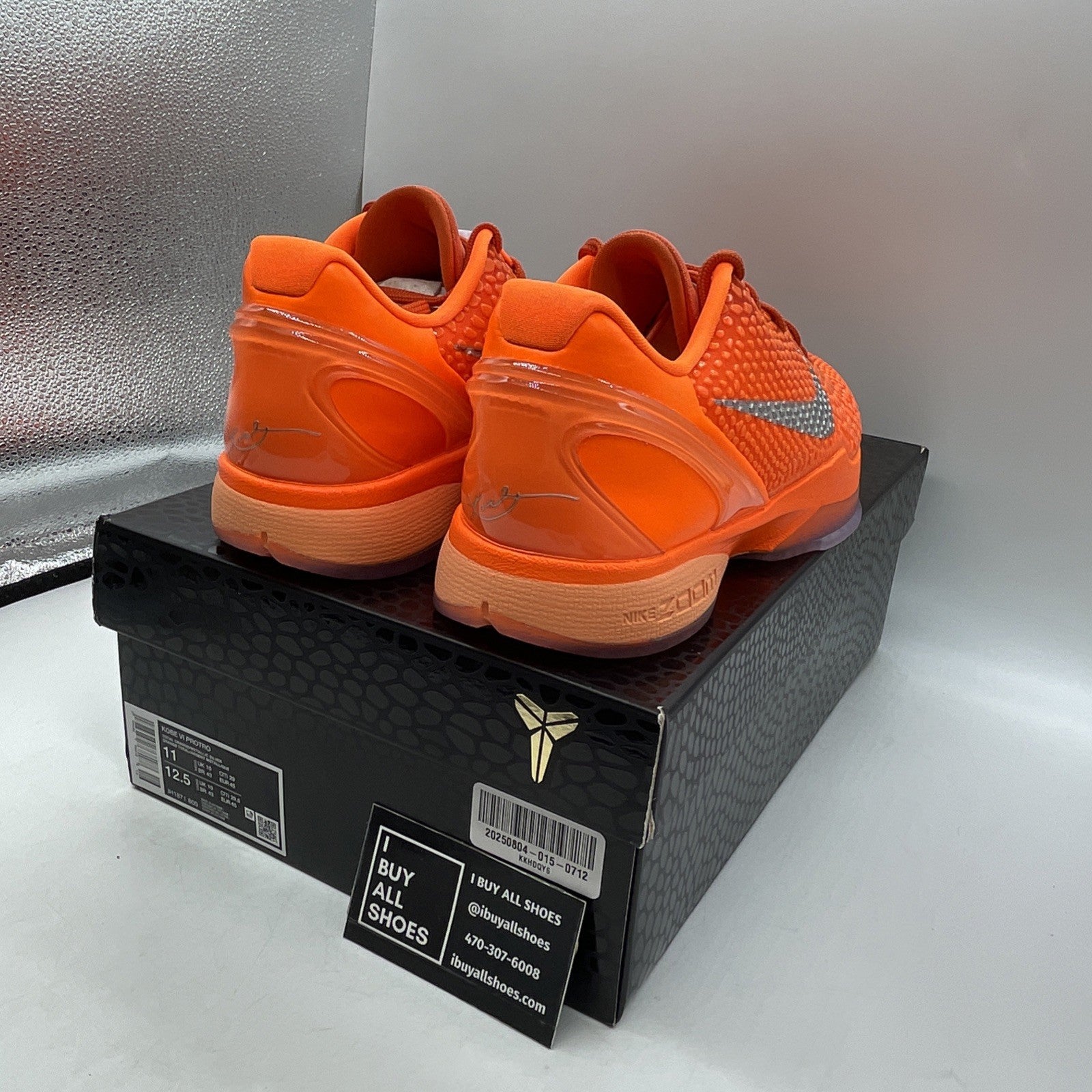 Size 11 - Nike Zoom Kobe 6 Protro Total Orange (IH1871-800)