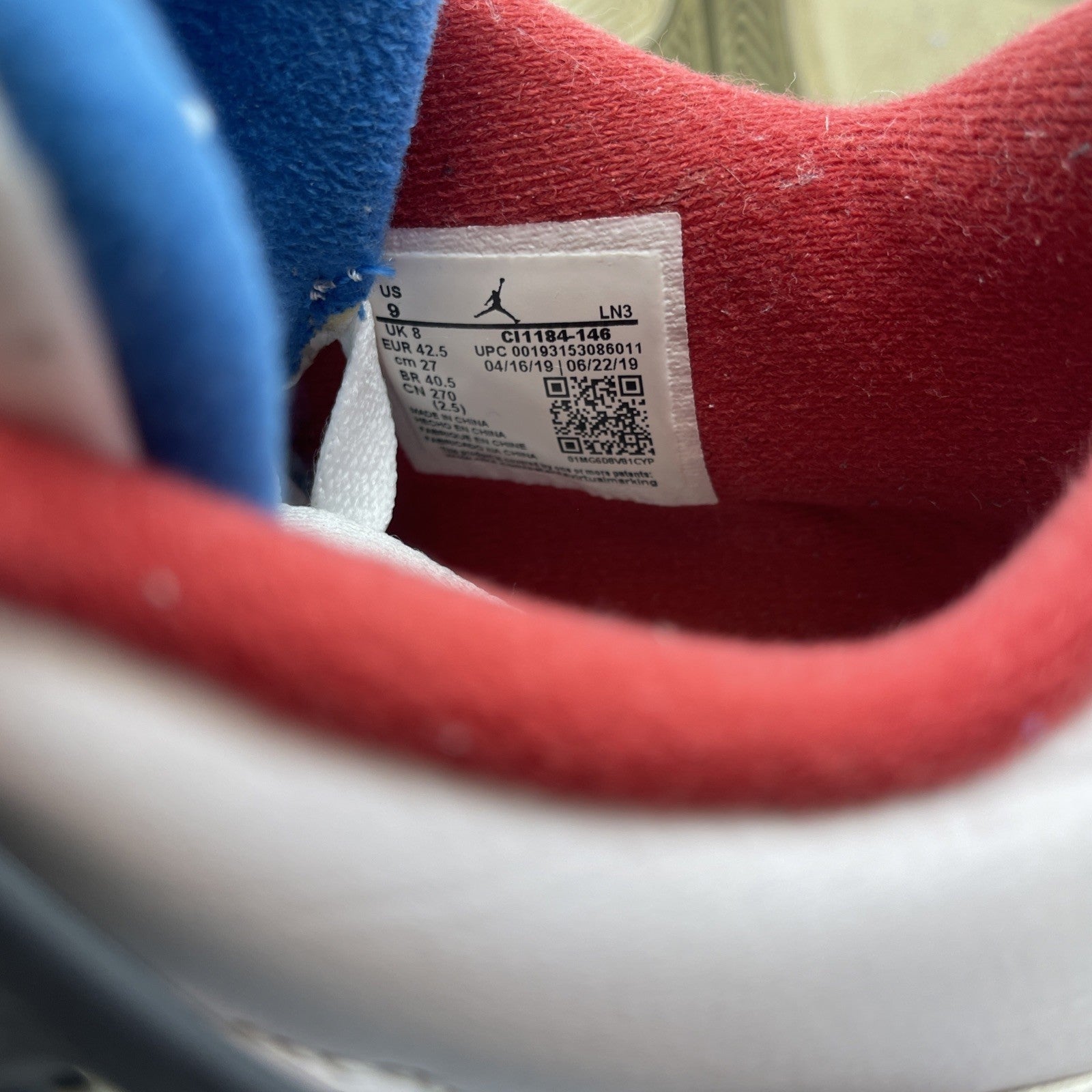 Size 9 - Jordan 4 Retro SE Mid What The 4 White Grey Leather (CI1184-146)