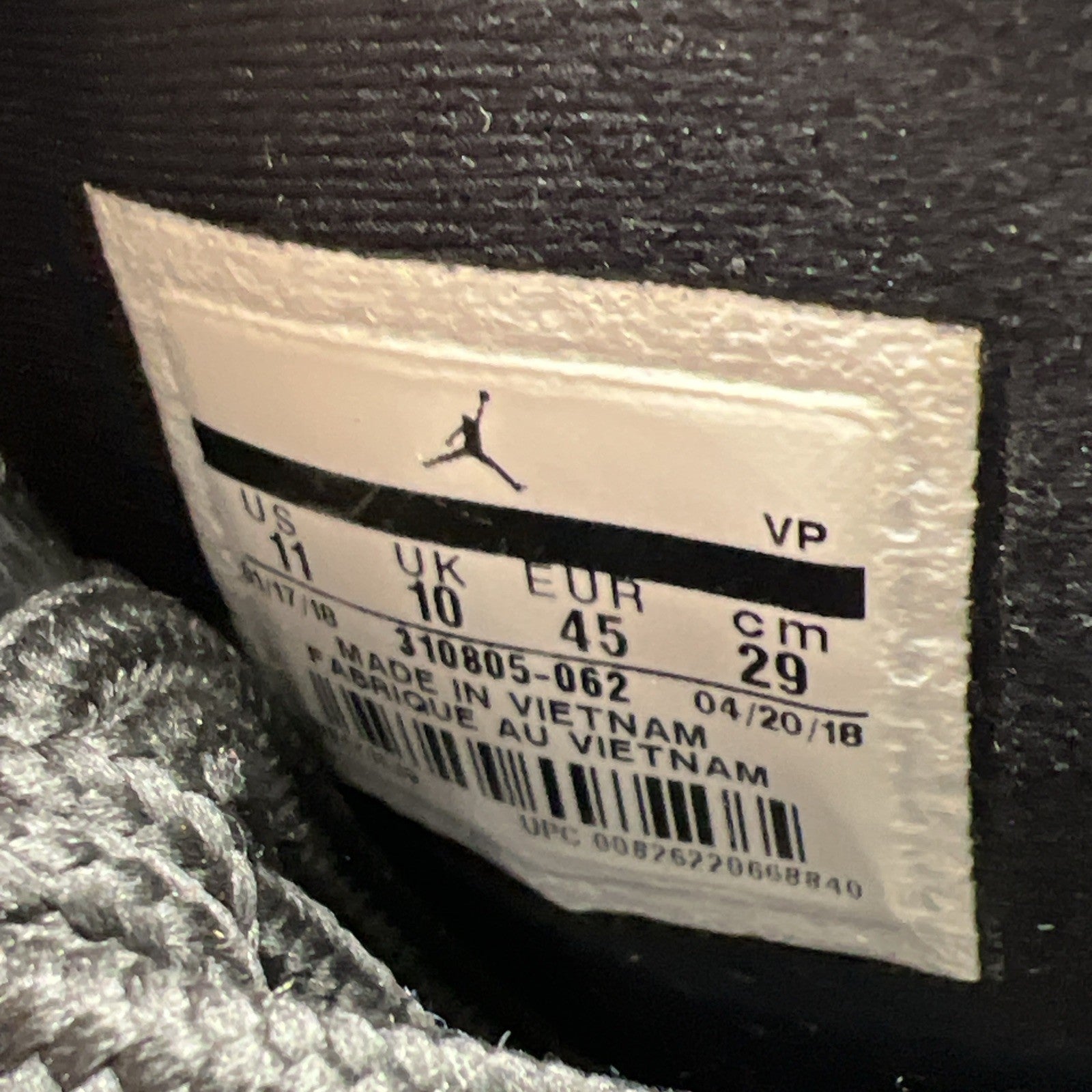 Size 11 - Air Jordan 10 Retro Cement (310805-062)