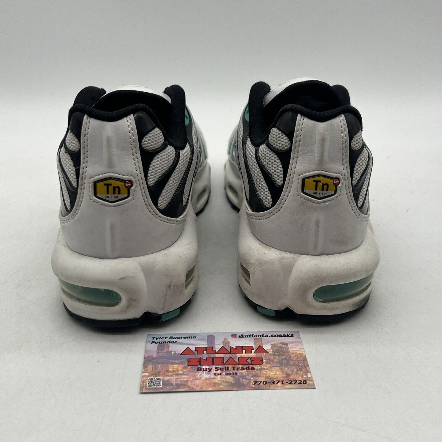 Size 12 - Nike Air Max Plus atmos Exclusive White Hyper Jade Black (604133-148)