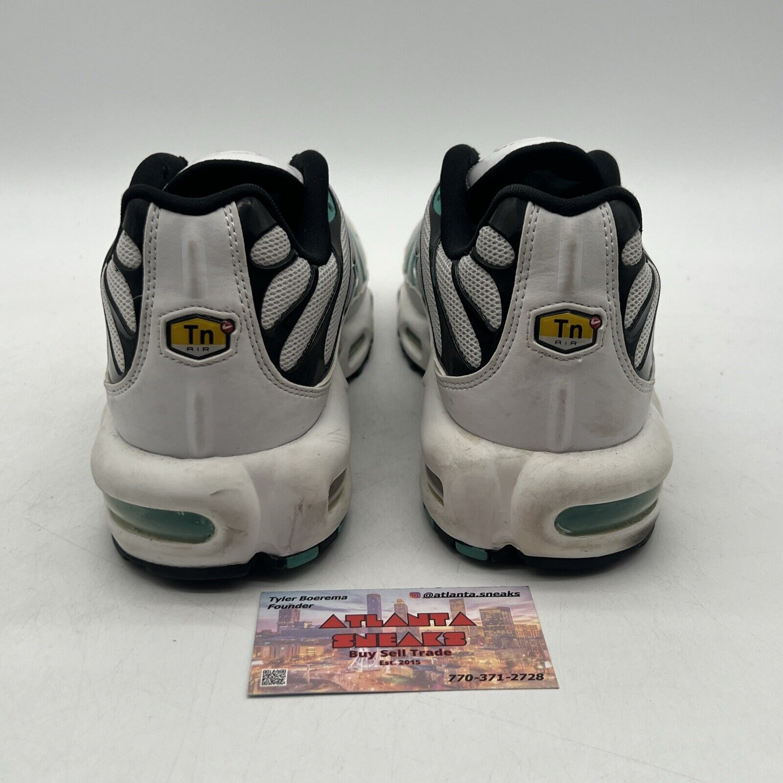 Size 12 - Nike Air Max Plus atmos Exclusive White Hyper Jade Black (604133-148)