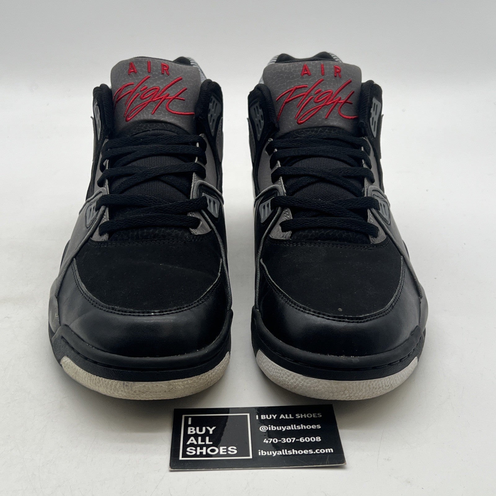 Size 13 - Nike Air Flight 89 Black (305252-062)