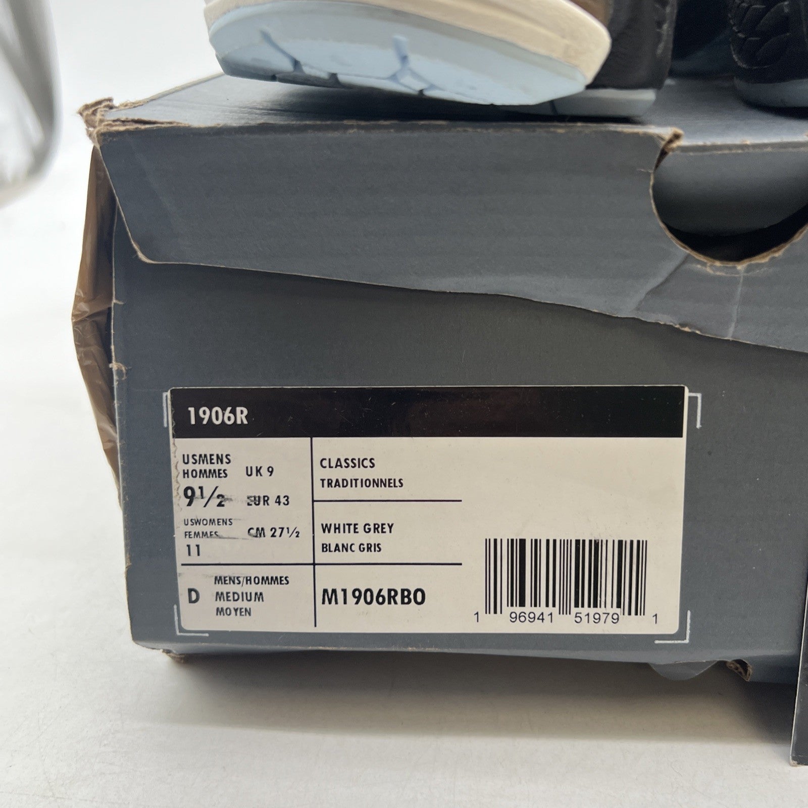 Size 9 - New Balance 1906R White Bright Sky (M1906RBO)