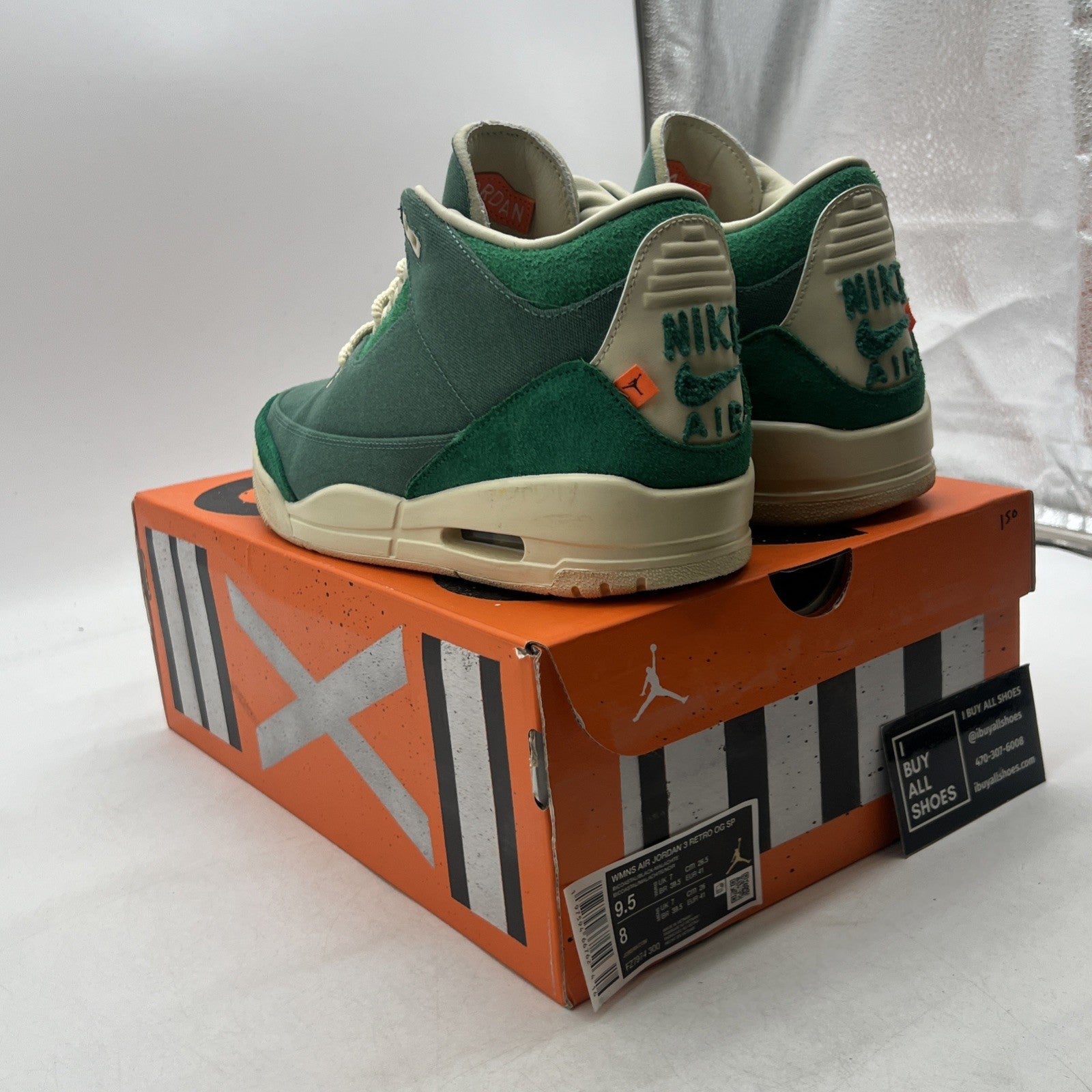 Size 9.5 - Nina Chanel Abney x Air Jordan 3 Retro SP Bicoastal W (FZ7974-300)