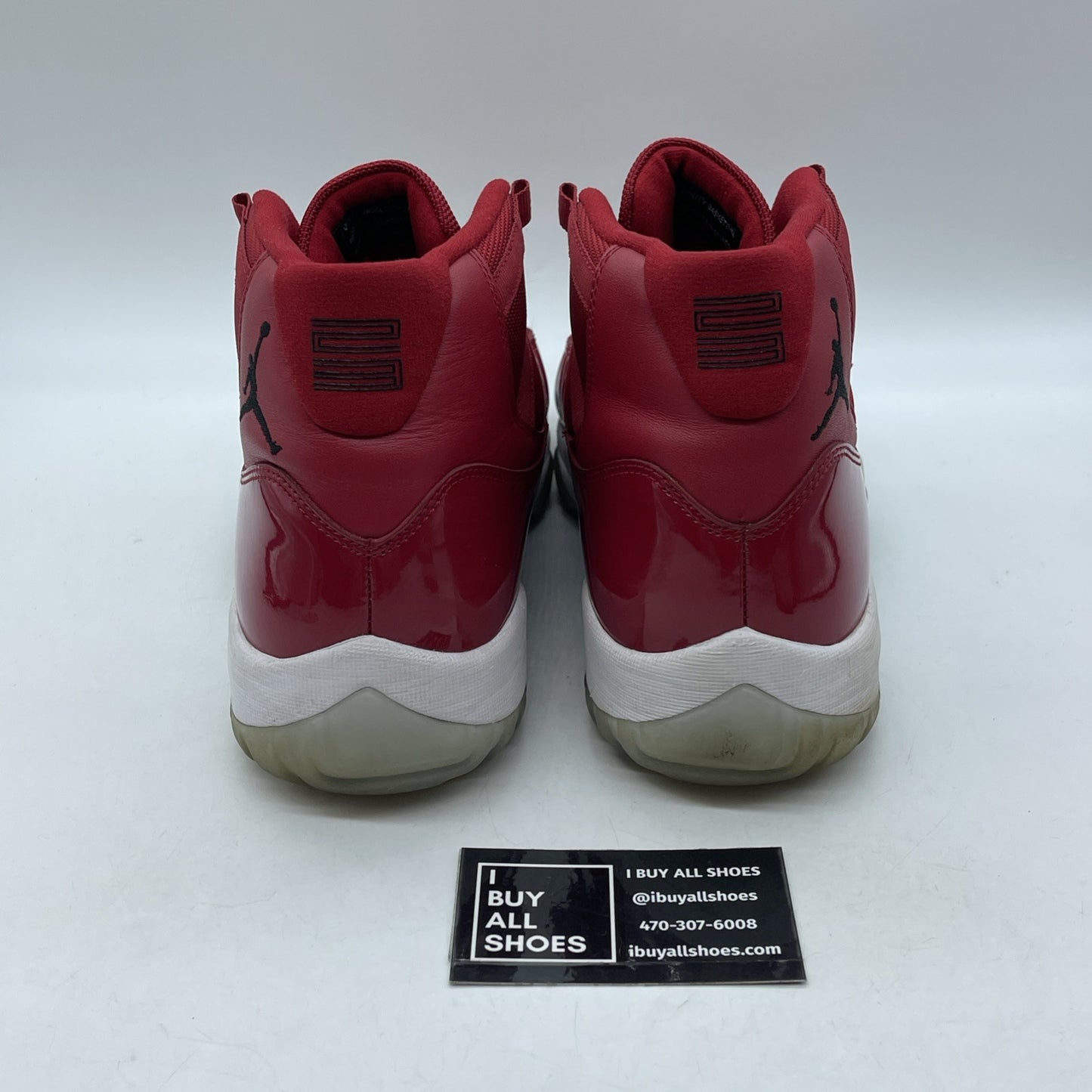 Size 12 - Jordan 11 Retro High Win Like '96 Red Suede Leather (378037-623)