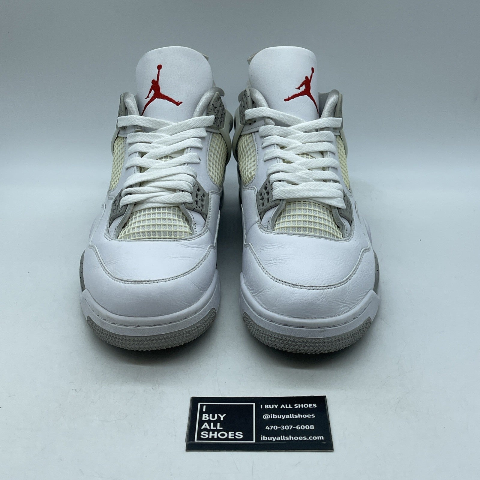 Size 13 - Air Jordan 4 Retro Mid White Oreo (CT8527-100)