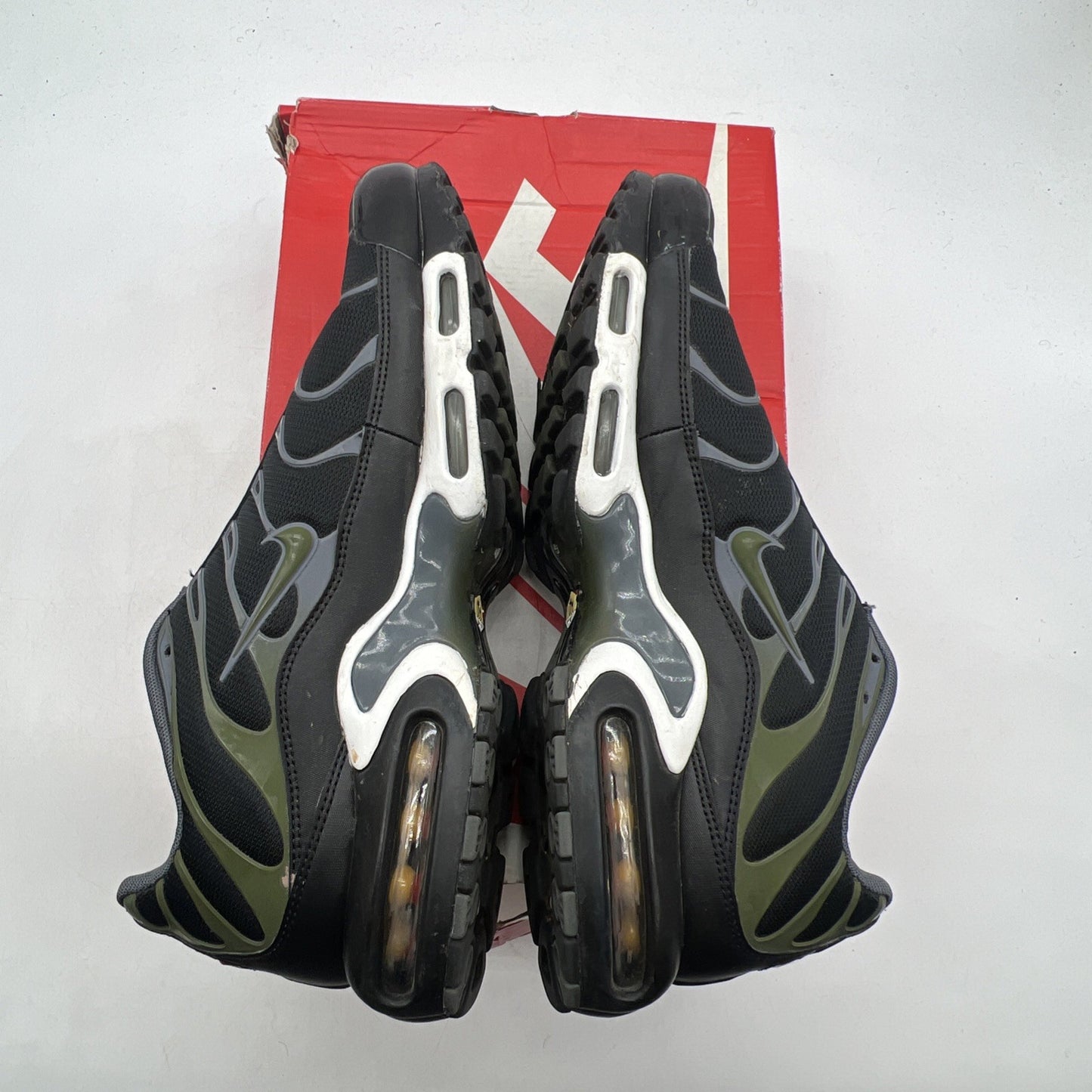 Size 12 - Nike Air Max Plus Black Legion Green (852630-007)