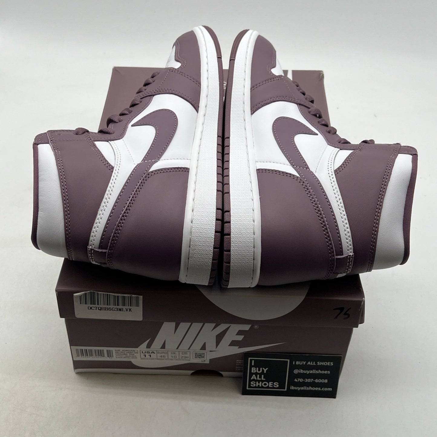 Size 11 - Air Jordan 1 Retro OG High Mauve (DZ5485-105)