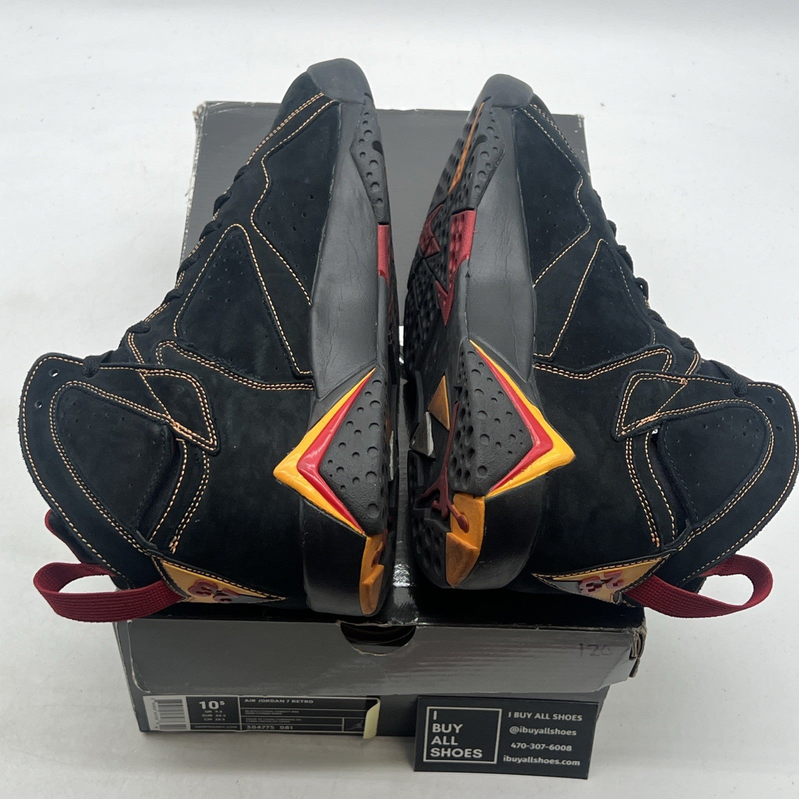 Size 10.5 - Air Jordan 7 Retro 2006 Citrus (304775-081)