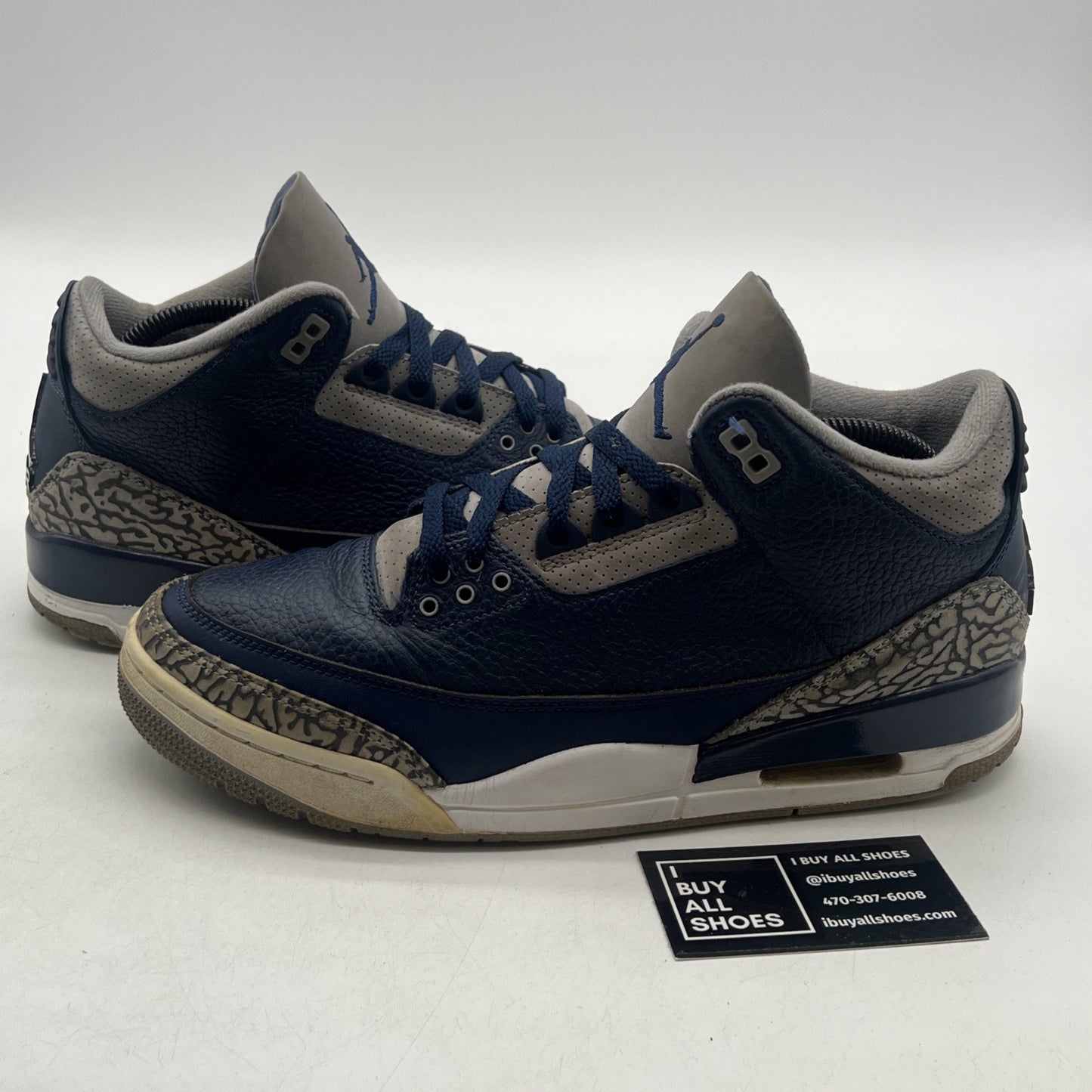 Size 9.5 - Air Jordan 3 Retro Blue (CT8532-401)