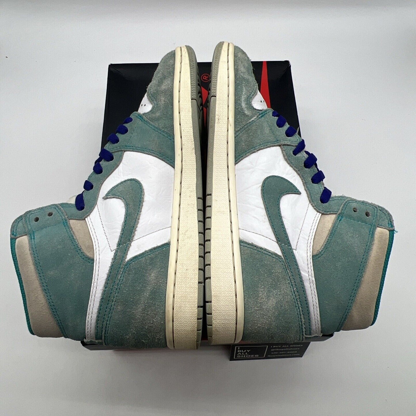 Size 10 - Air Jordan 1 Retro OG High Turbo Green (555088-311)