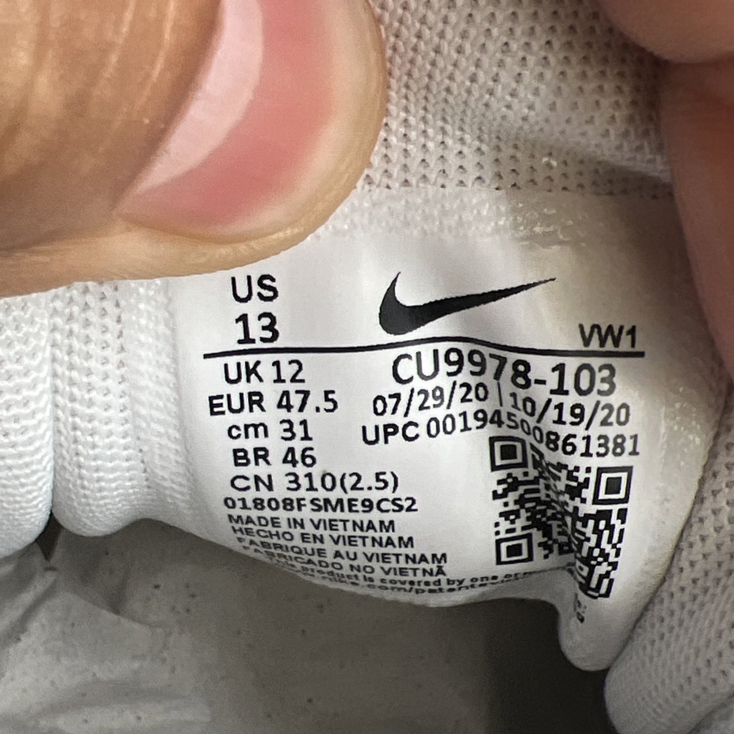 Size 13 - Nike Air Max 90 Golf Infrared (CU9978-103)