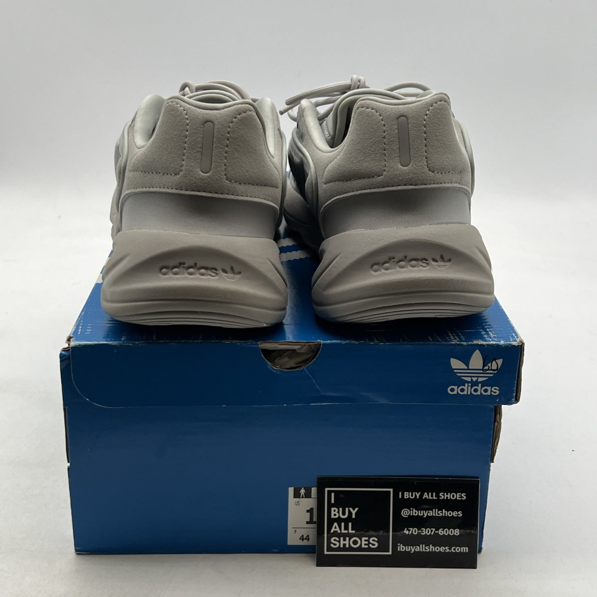 Size 10 - Adidas Ozelia Triple Grey (H04252)