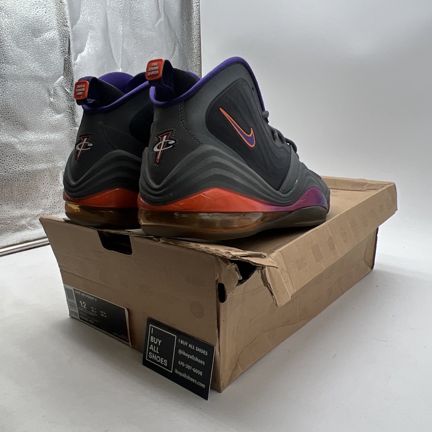 Size 12 - Nike Air Penny 5 Phoenix (537331-070)