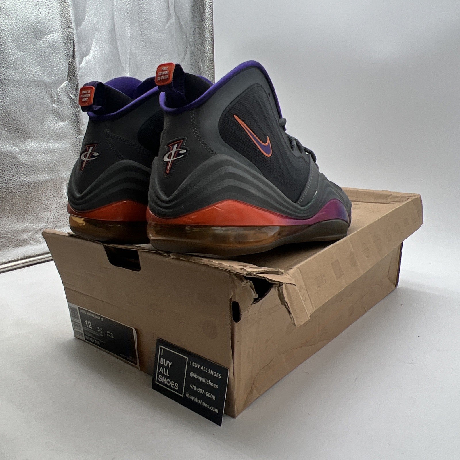 Size 12 - Nike Air Penny 5 Phoenix (537331-070)