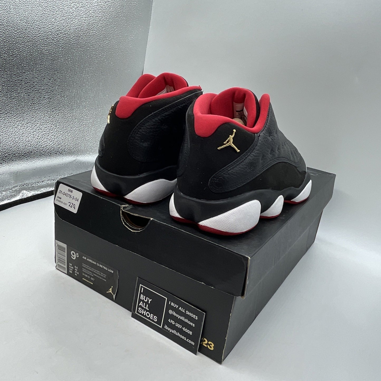 Size 9.5 - Air Jordan 13 Retro Low Bred (310810-027)