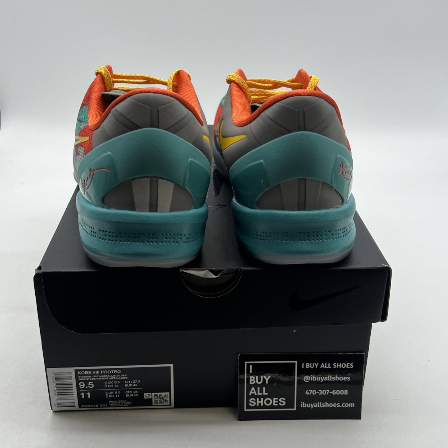 Size 9.5 - Nike Kobe 8 Protro 2024 Venice Beach (FQ3548-001)
