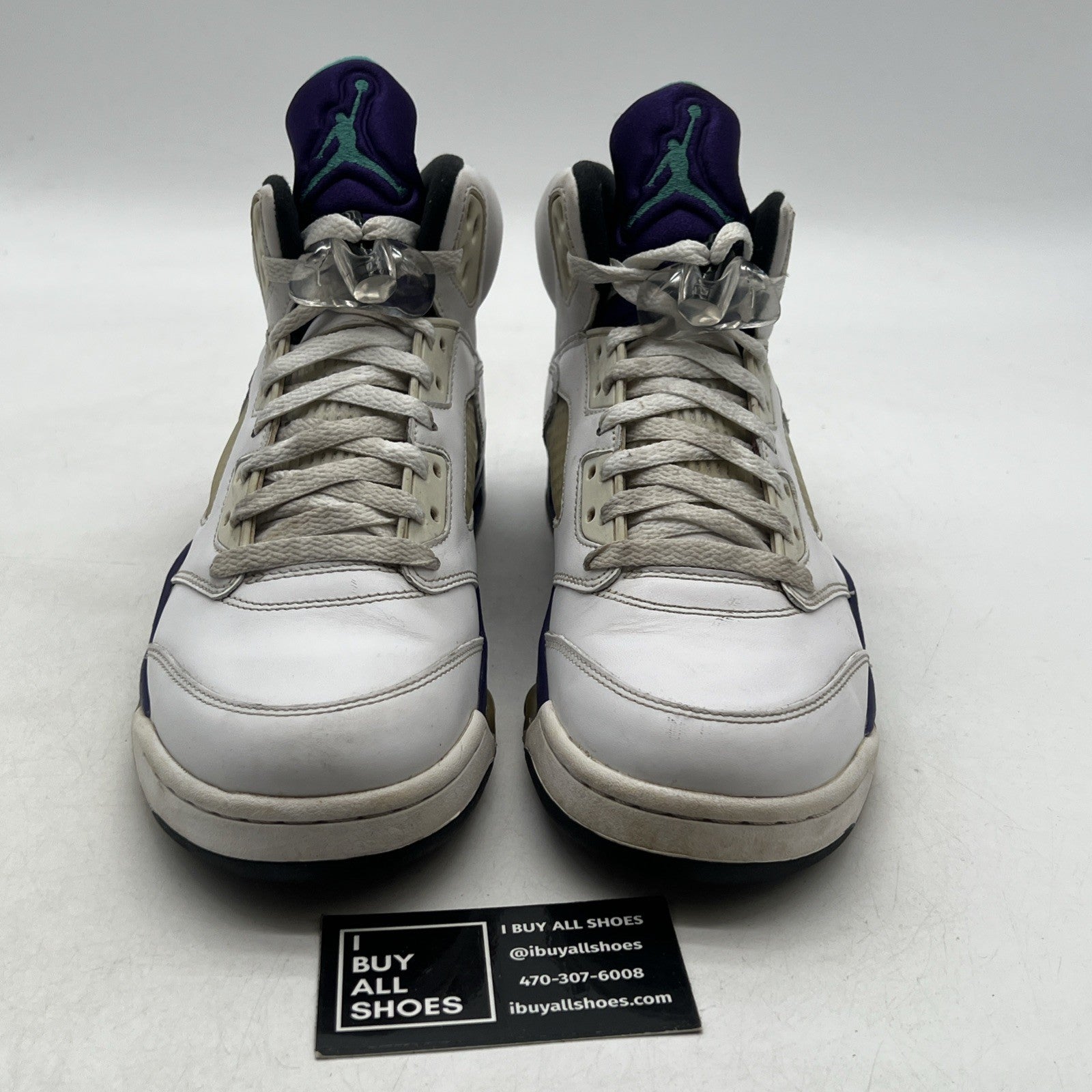 Size 8.5 - Air Jordan 5 Retro Grape 2013 (136027-108)