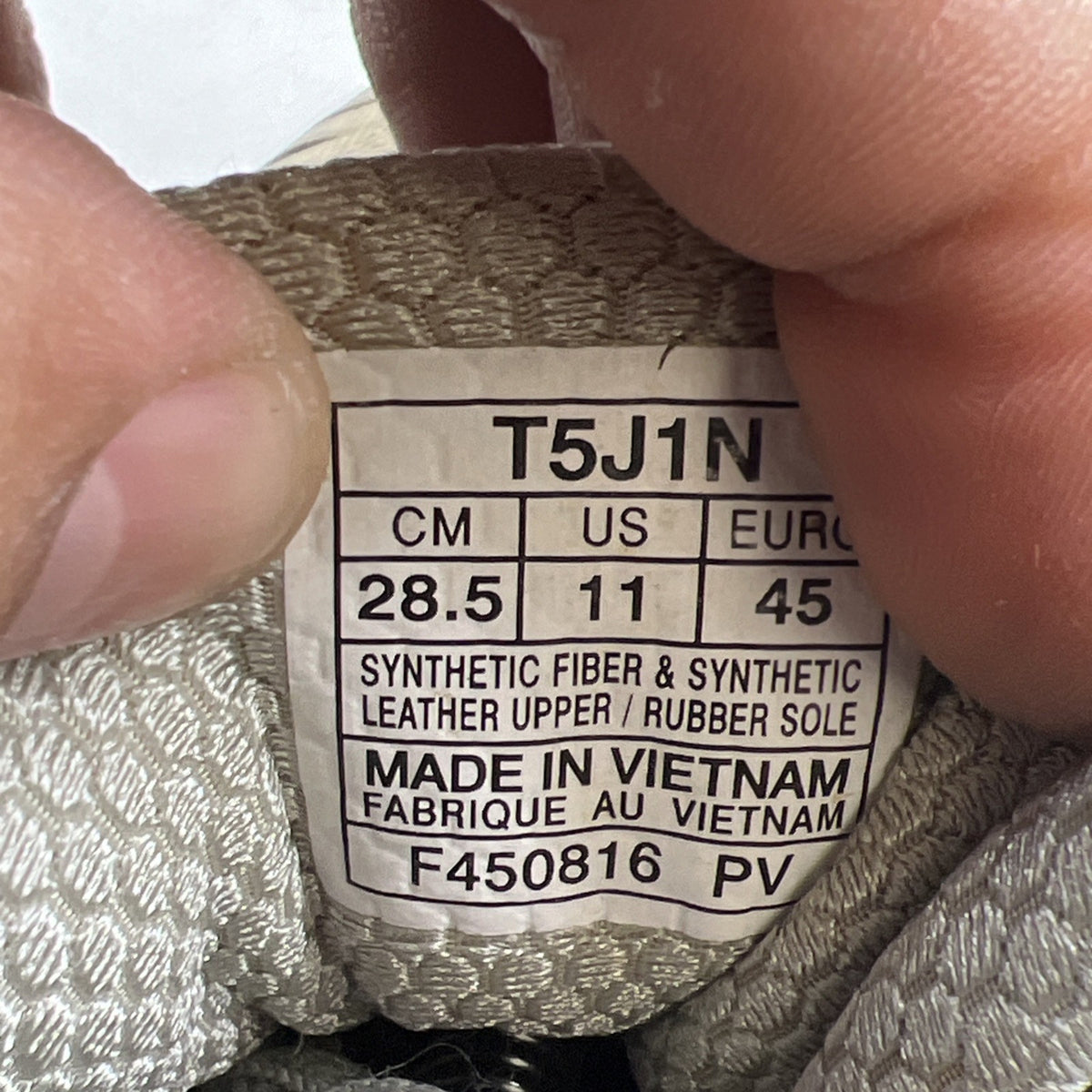 Size 11 - ASICS GEL-Quantum 360 Low Gray (T5J1N-9595)