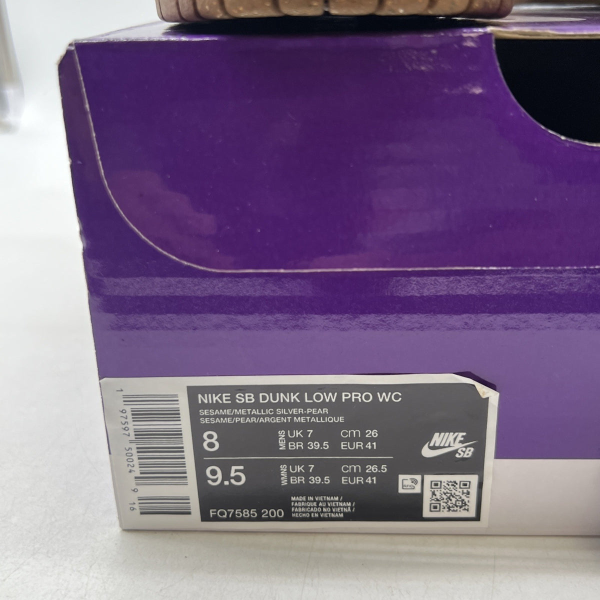 Size 8 - Nike Dunk Pro SB Low Escargot (FQ7585-200)