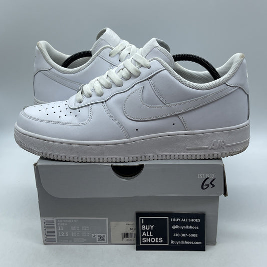 Size 11 - Nike Air Force 1 '07 Low Triple White (CW2288-111)