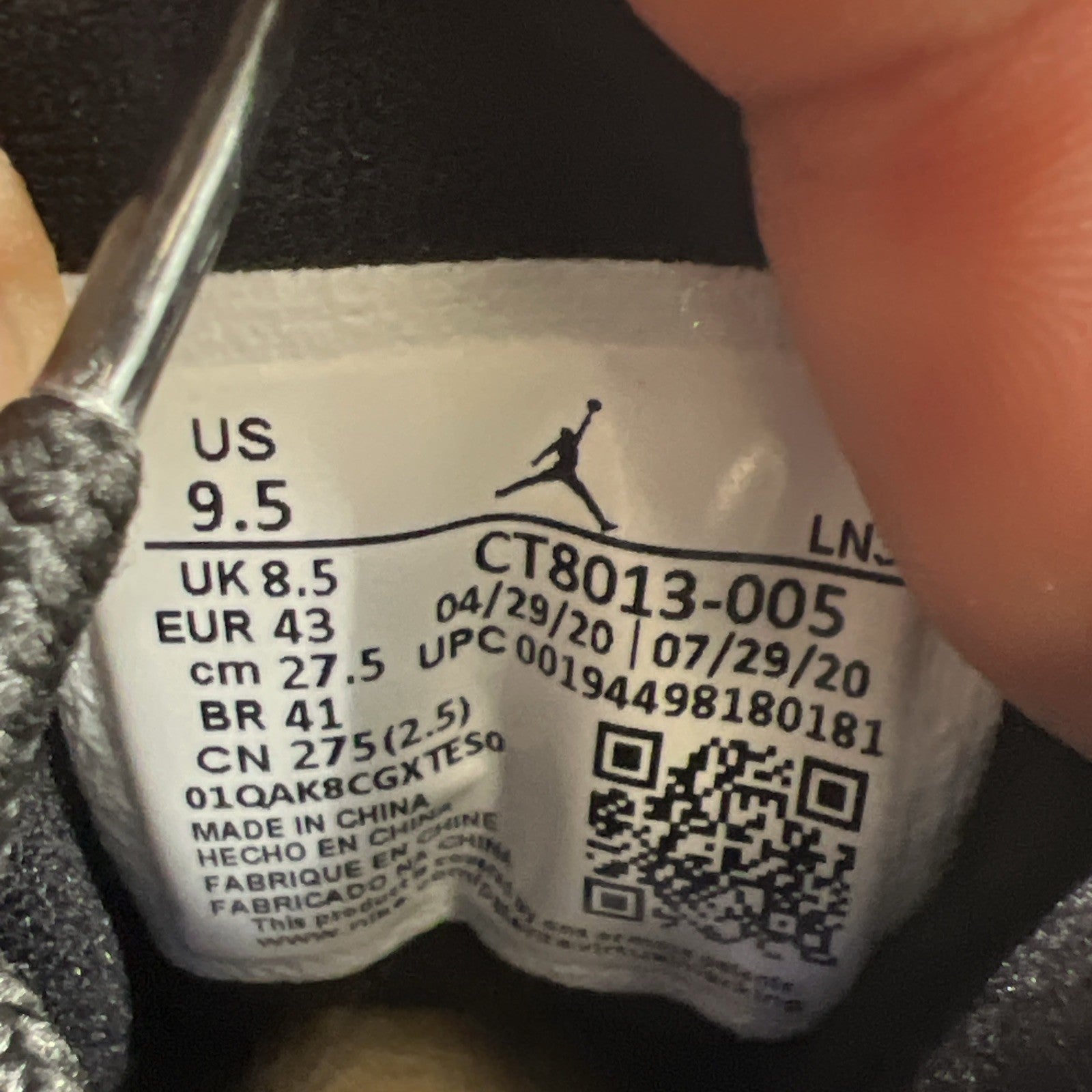 Size 9.5 - Air Jordan 12 Retro Dark Concord (CT8013-005)