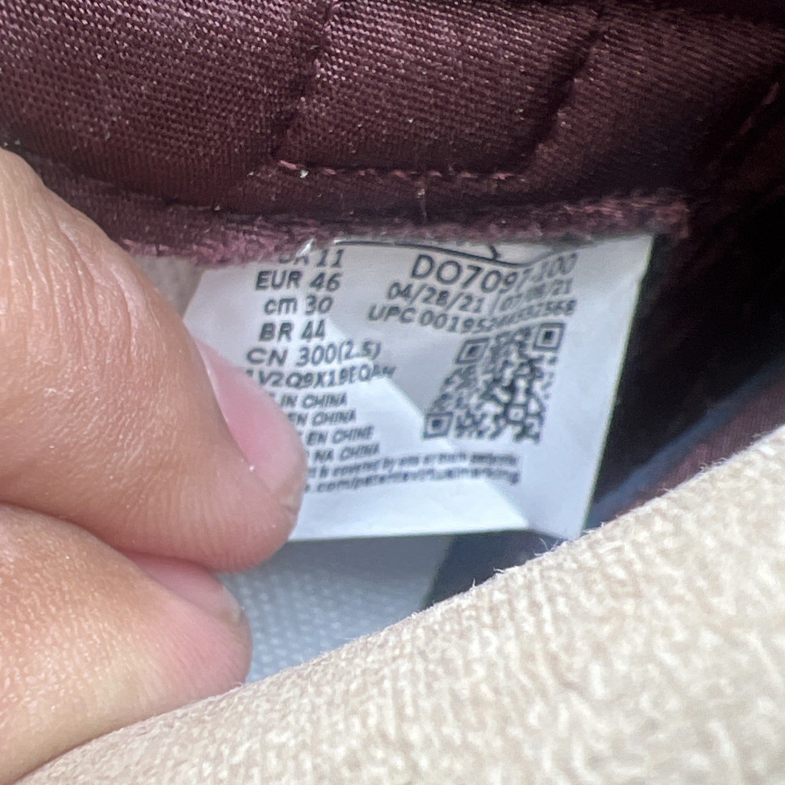 Size 12 - Air Jordan 1 OG x A Ma Maniere High Airness (DO7097-100)