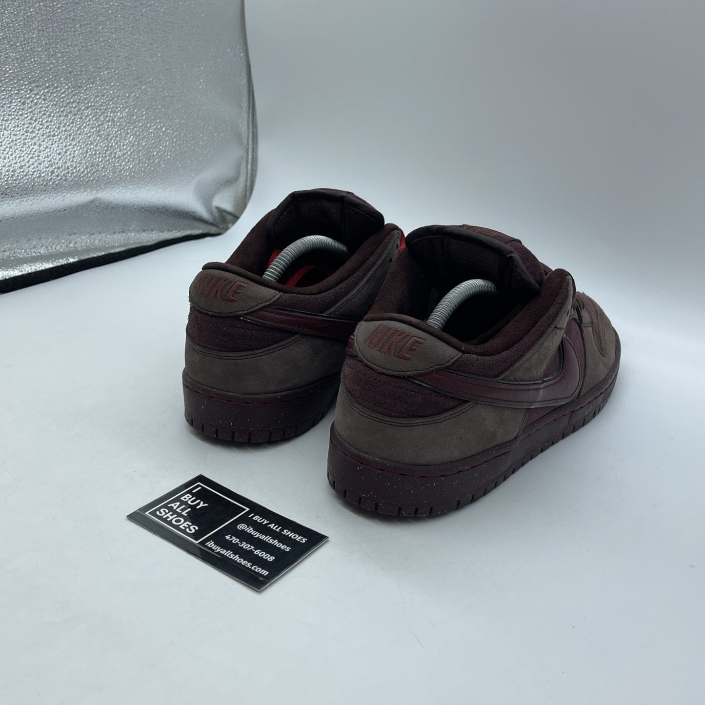 Size 10 - Nike Dunk  SB Low City of Love Collection Burgundy Crush (FN0619-600)