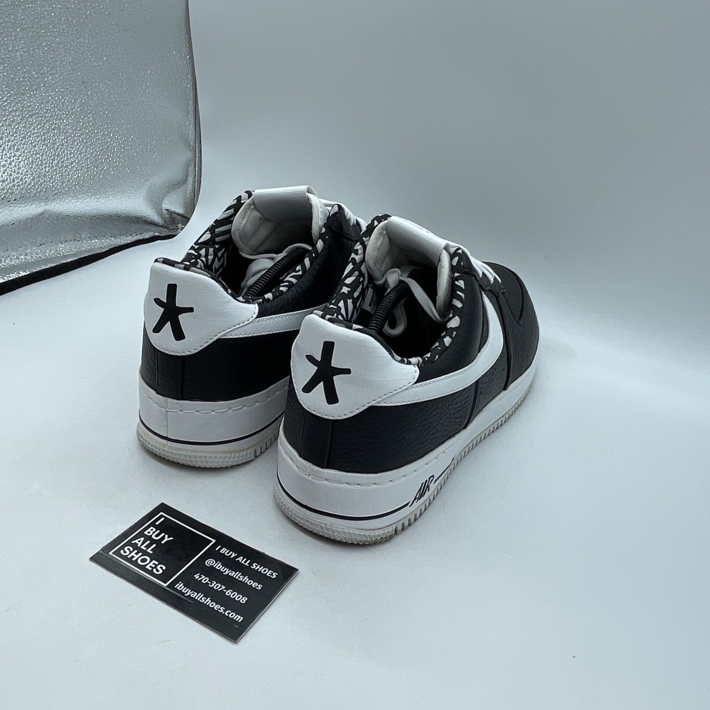 Size 13 - Nike Haze x Air Force 1 CMFT LW HZ QS Low Black (709025-010)